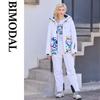 BIMODAL Ice Track Ski Suit Snowboard and Snowboard Male and Female Couples Ski Outdoor