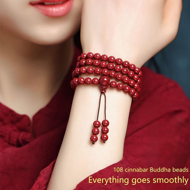 JYL TS Bracelet 108 Bead  Mantra Design Spiritual Calm & Inner Peace T49-8MM линкольн зеленый