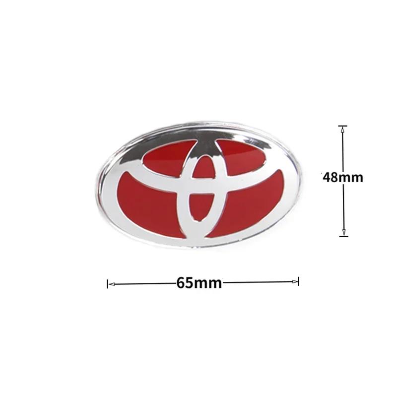 

2026 Новый Для Toyota 1 шт. 3D логотип рулевого колеса подходит для Toyota Corolla C-amry RAV4 C-rown Avalon CHR Prado Prius Land Cr шоколадный