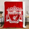 Liverpool Football Club Designed Flannel Blanket for Bedroom, Living Room, Sofa, and Nap