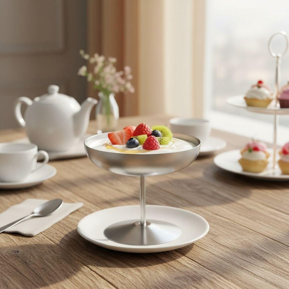 Stainless Steel Ice Cream Cup Rust-proof Dessert Cup Multifunctional Goblet  Drink