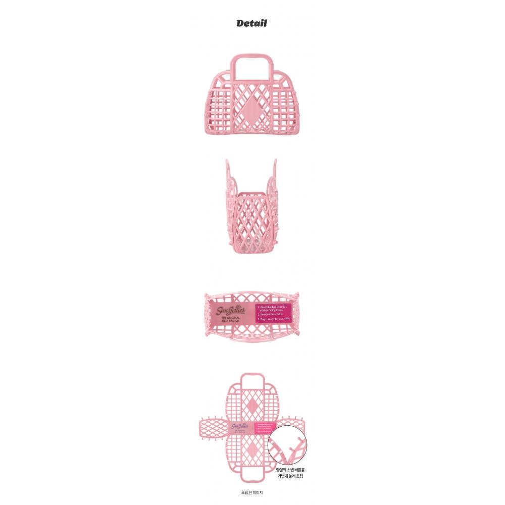Sun Jelly Mini Torebka Retro Różowy Rumieniec Sjrbmb