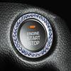 Sparkling Automotive Ignitions Switches Decors Elastic Clip On Designs Decorative Suitable for Most Vehicles