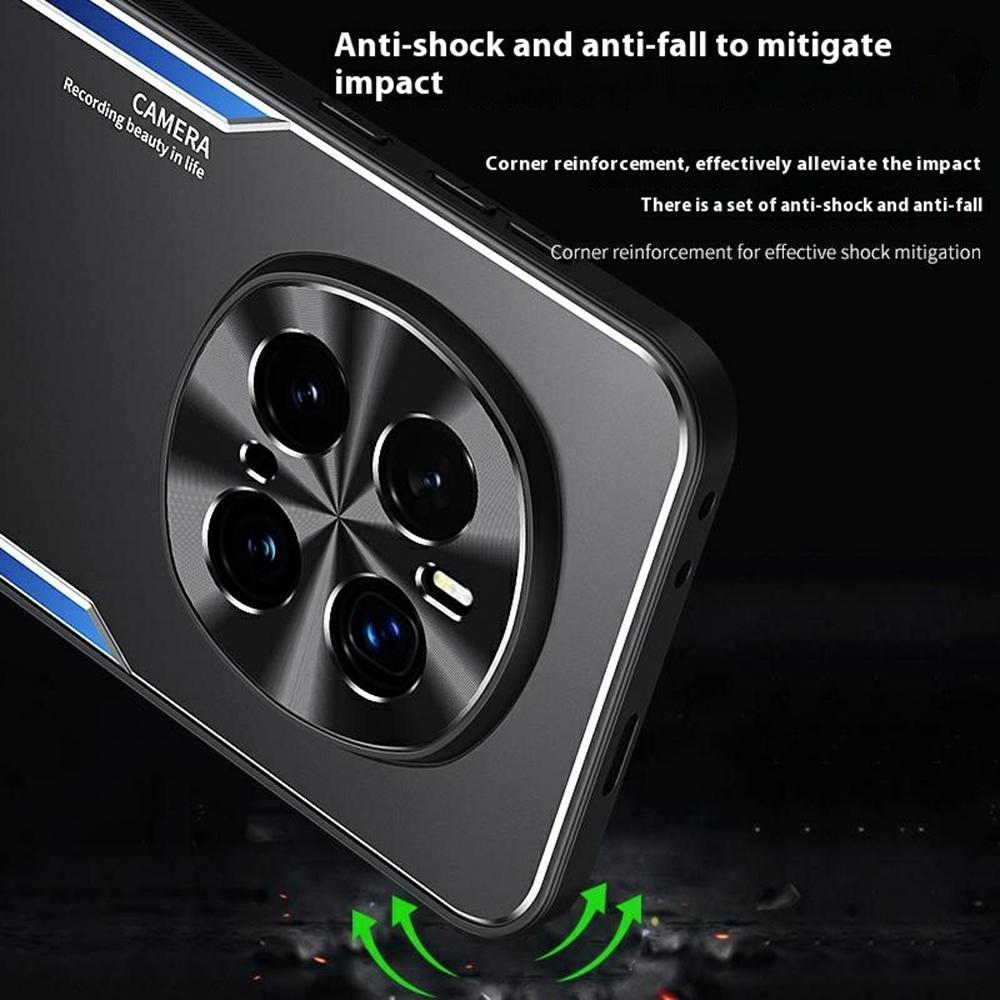 For Honor Magic7 Pro 5G Case Aluminum Alloy+TPU Shockproof Phone Cover