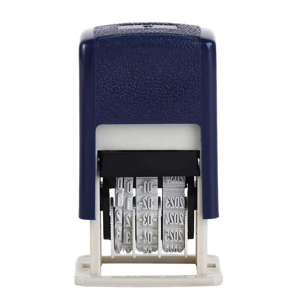DIY Handle Account Date Stamps Stamping Automatic Ink Return Mini Self-Inking Stamps For Office Supplies Date Wheel Stamp