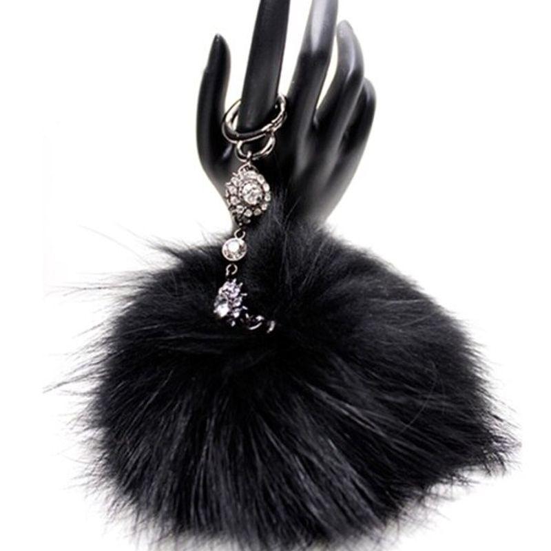 

A.Bell 17FW KH 05 / Crystal Key Holder BLACK