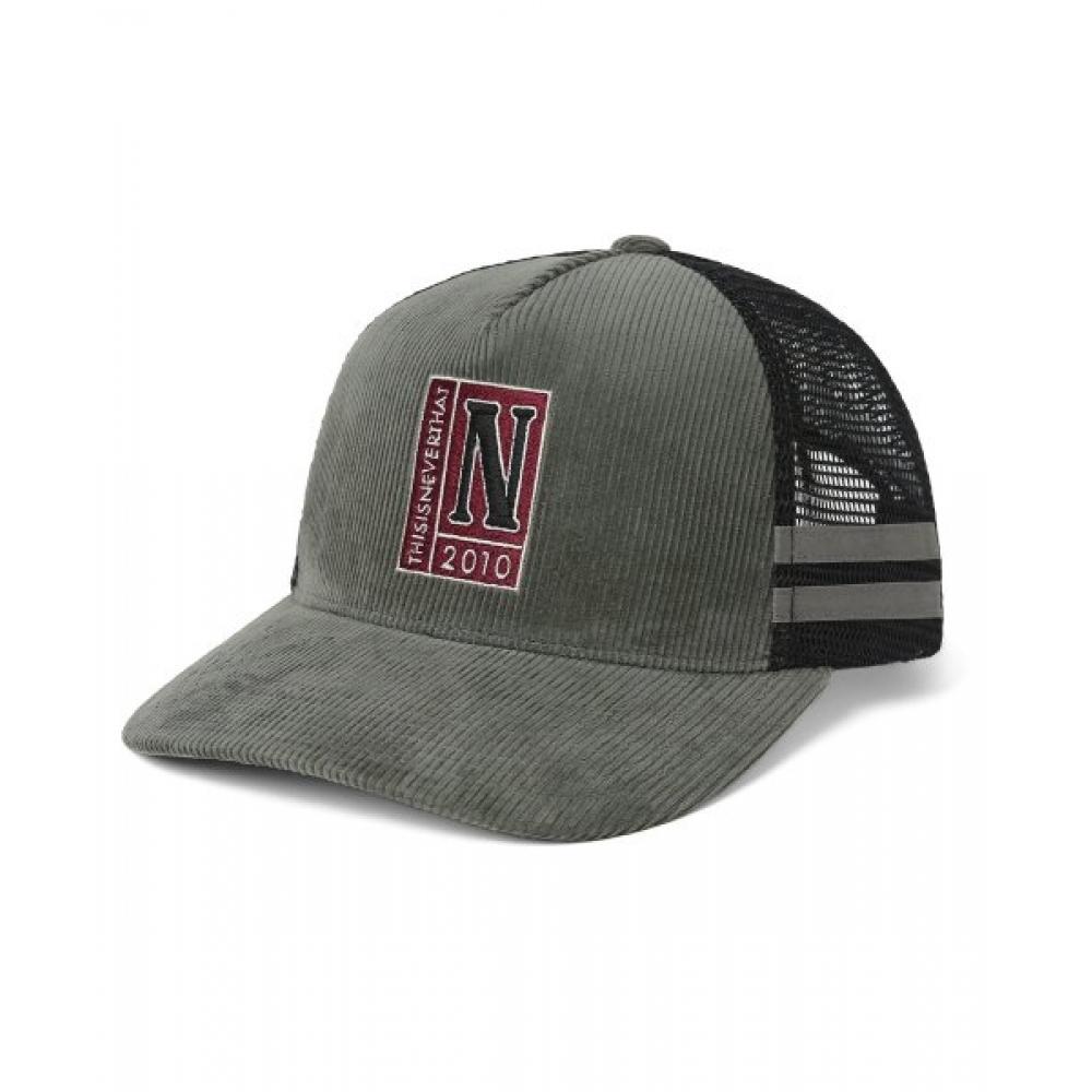 This IsNeverthat  ThisIsNeverthat  N piN Corduroy Mesh Trucker Cap Charcoal FREE