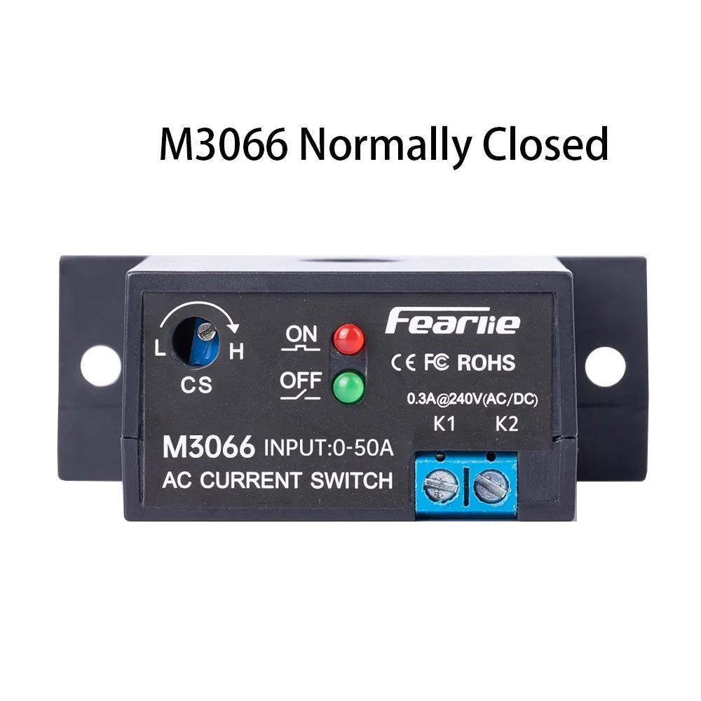 5/2/1Pcs Current Sensing Switch 30A 50A Current Detection Switch Induction Relay AC Linkage Device AC Mutual Inductor Switches