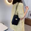 Mobile Phone Bags  Rhombus Chain Shoulder Cross Body Cellphone Sling Bag