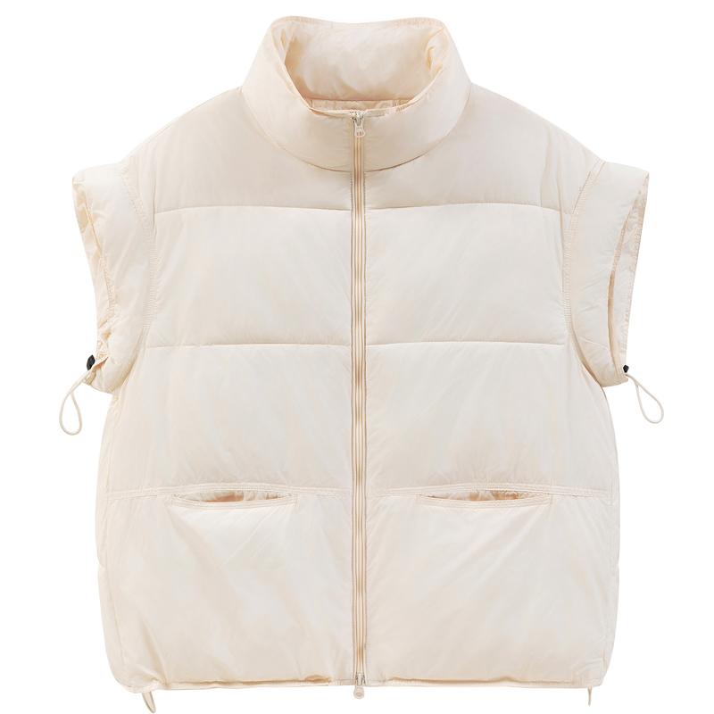 Fashion Winter Warm Vest Woman Sleeveless Parka Casual Thick Women's Jackets