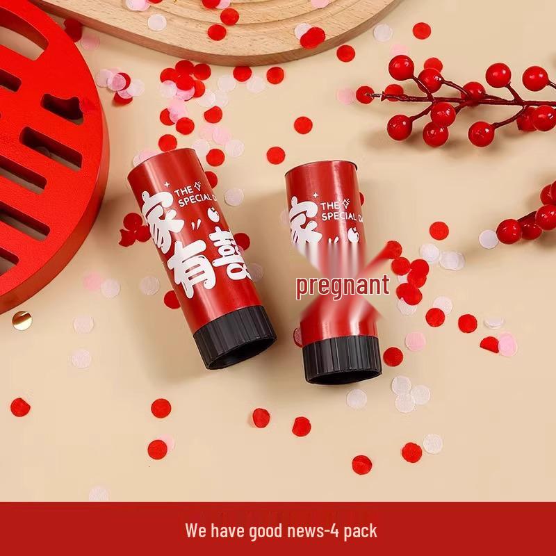 Handheld Wedding Confetti Tube - Petal Rain Party Popper