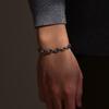 Basic 6.5MM Belcher Chain Bracelets for Men,Waterproof Stainless Steel Square Geometric Links Wristband Gift,pulseira