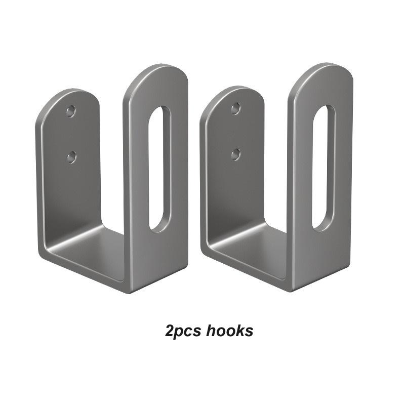 

Кухонный крючок, крючок для крышки кастрюли, настенный кухонный крючок без дырокола, кухонная стойка для разделочной доски, подвесной держатель для стакана для полоскания рта для ванной комнаты 2pcs hooks серый
