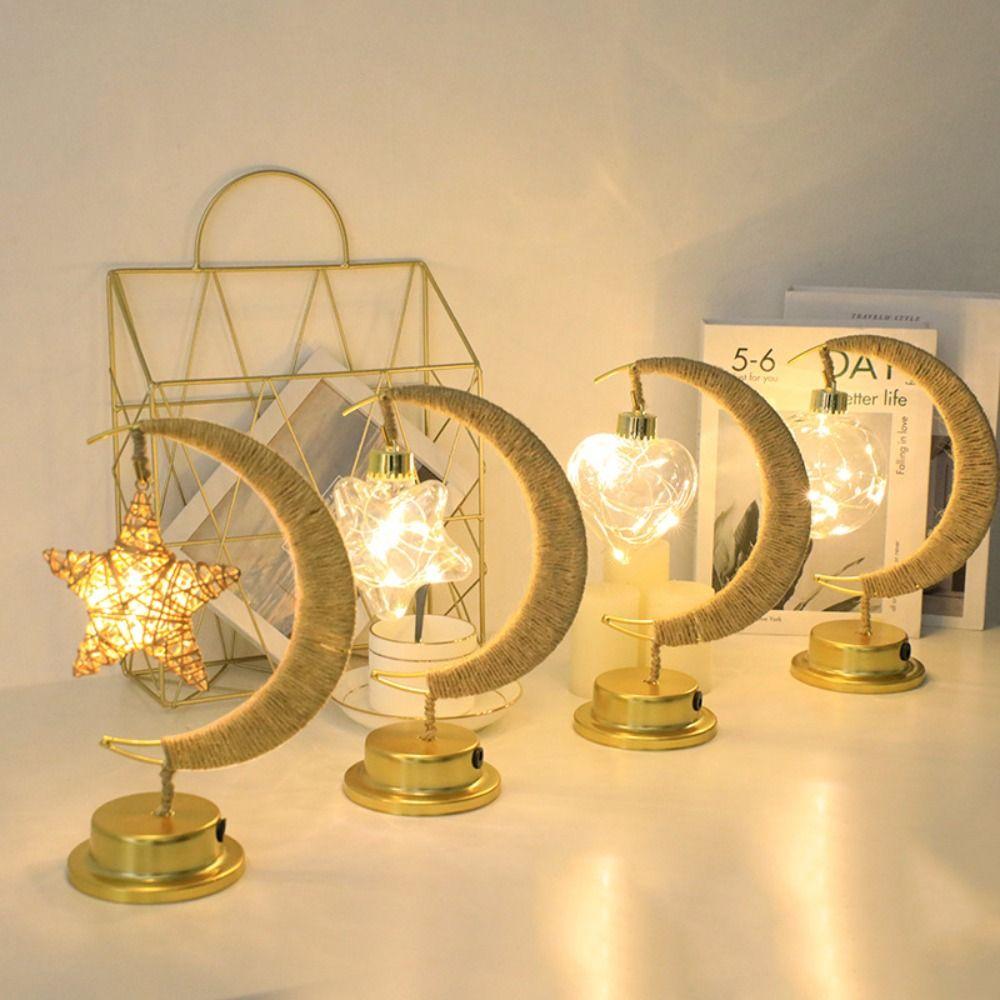 Bedside Lamp Moon Table Lamp Star Light LED Light Children's Gifts Night Light Home Decoration