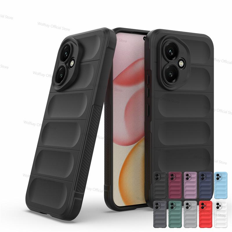 For Honor 400 Global Case Honor 400 5G Global Cover Cases Shockproof Anti-fingerprint Protective TPU Phone Back Cover Honor 400