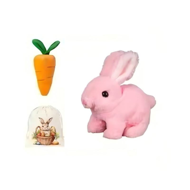My Realistic Bunny Toy Lifelike Moving Rabbit Interactive Stuffed Animal Perfect Gift For Kids Realistic Bunny Toys