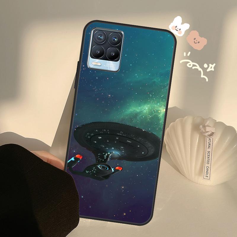 Space Ship Art Case For Realme GT7 Pro GT6 C65 C67 C61 C53 C55 C51 C25 C63 C71 C75 11 12 13 14 15 Pro Plus