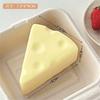 Stress Relieving Squishy Cheese Decompression Soft Butter Soft Relief Squeeze Ball Simulated Soft Chocolate Relief Ball Ornament
