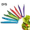Clip de mâncare 3 buc cu mâner antiderapant de calitate alimentară, rezistentă la căldură, reutilizabilă, salată, pâine, prăjitură, clește, accesorii de bucătărie pentru grătar