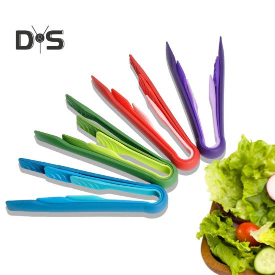 Clip de mâncare 3 buc cu mâner antiderapant de calitate alimentară, rezistentă la căldură, reutilizabilă, salată, pâine, prăjitură, clește, accesorii de bucătărie pentru grătar
