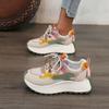 Fashion 2025 New Women Chunky Sneakers  Multi-Design Mixed Color Daily Wear Shoes Women Summer Breathable Sports Casual Sneakers Women