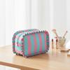 Ruffle Decoration Women's Makeup Case Colorful Travel Zipper Pouch  Toiletries Organization