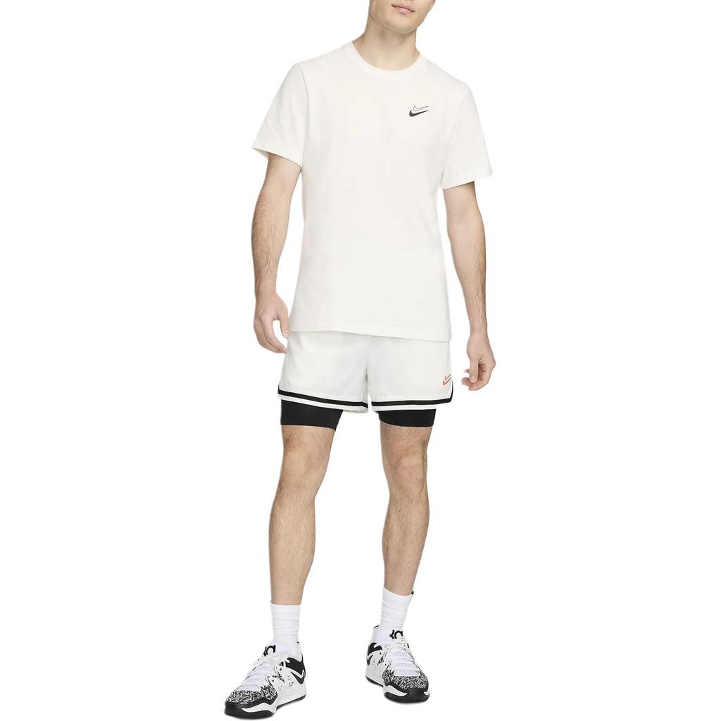 New Nike SS24 Basketball Shorts Men's White FN8097-133