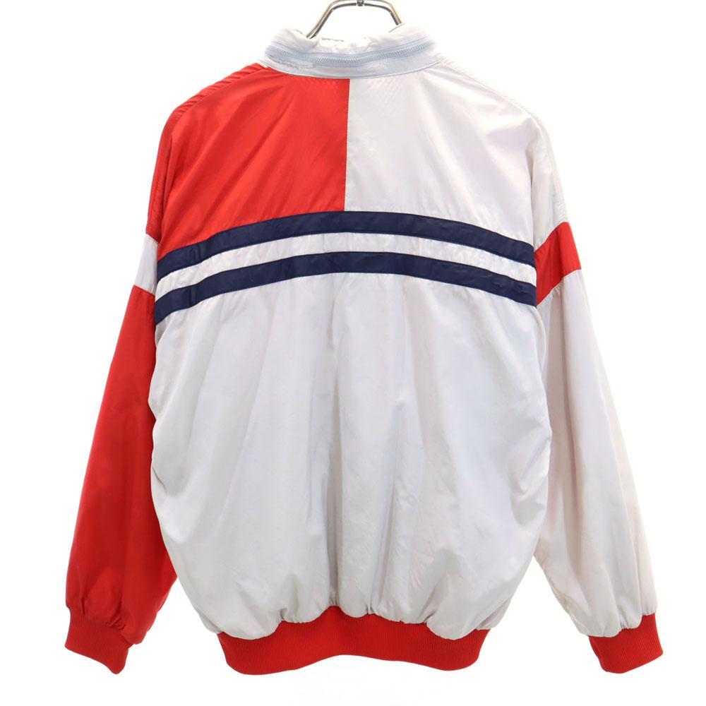 adidas 80s Vintage International Flag Tag Trefoil logo print Nylon jacket Men's Used