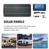 30W Solar Panel Dual USB Output Solar Cells Poly Solar Panel 10/20/30/40/50A/60A Controller for 12V/24V Battery Power Charger