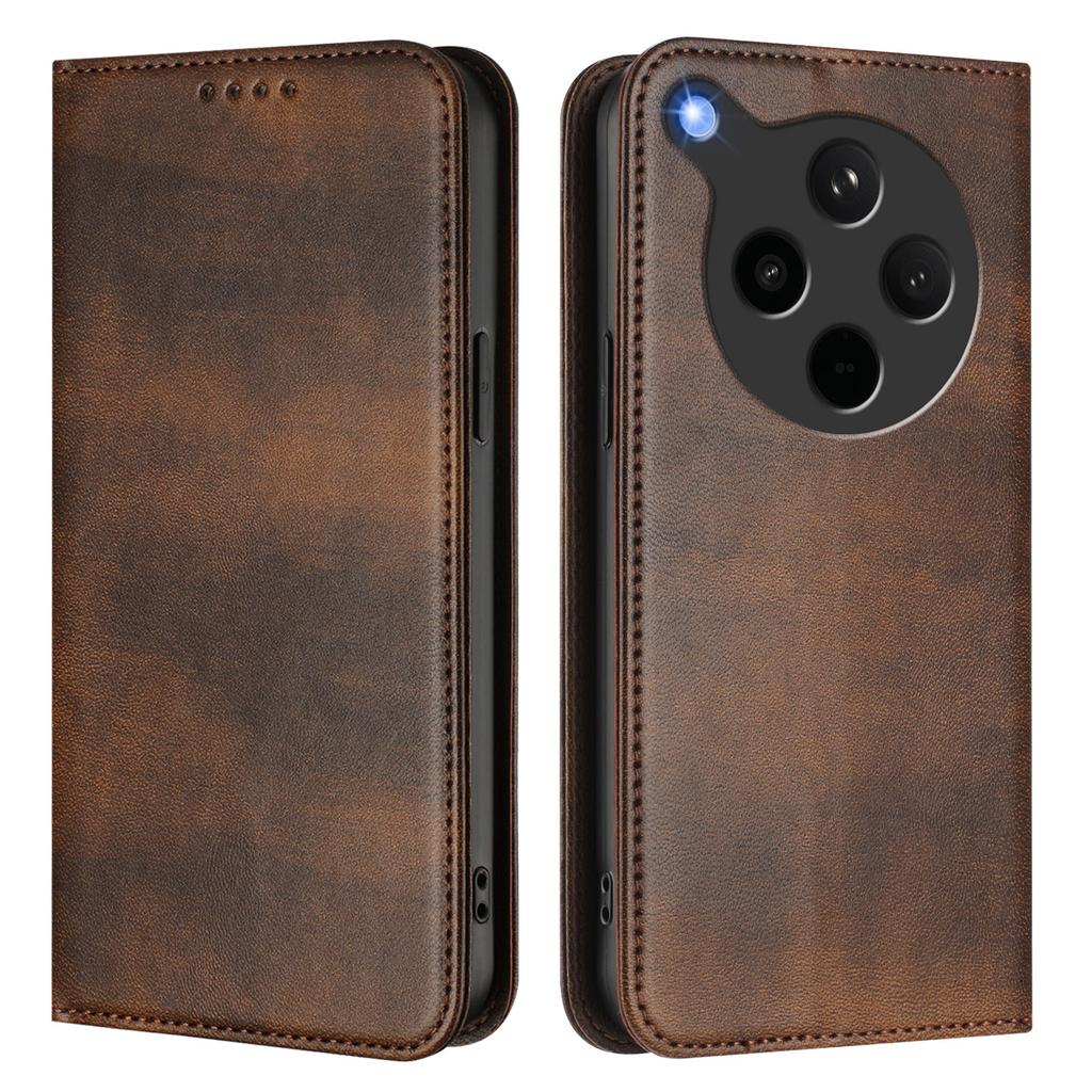 For Oppo Find X8s+ 5G Wallet Cases Retro Texture RFID Blocking Leather Phone Cover