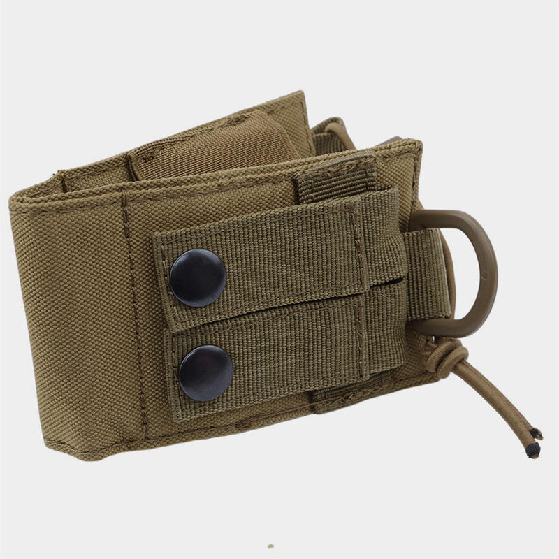 Outdoor Molle Tactical Radio Holder Case Portable Interphone Hanging Bag Magazine Pouch Pocket for Walkie Talkies