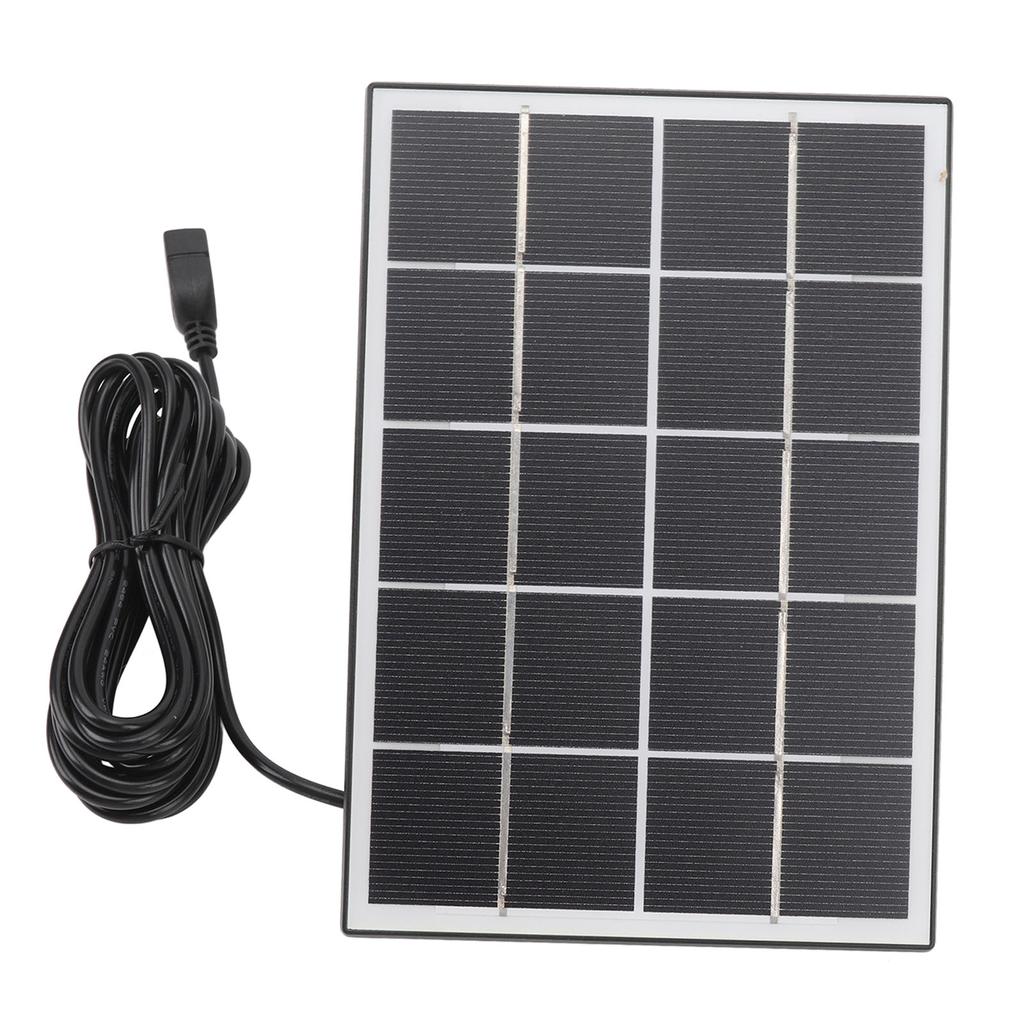 3W Monokrystaliczny Panel Solarny do Kamery Bezpieczeństwa Zewnętrznej 5V Ładowarka Solarna do Kamery z