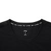Li-Ning Quick-Dry Simple Letter Logo Print Comfortable Round Neck Short Sleeve T-Shirt Men Tops Black ATSV399-7