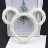 Bear Ear Shape Hair Hoop Bear Ear Plush Headband for Women Halloween Party Cosplay Adding a Funny Touch