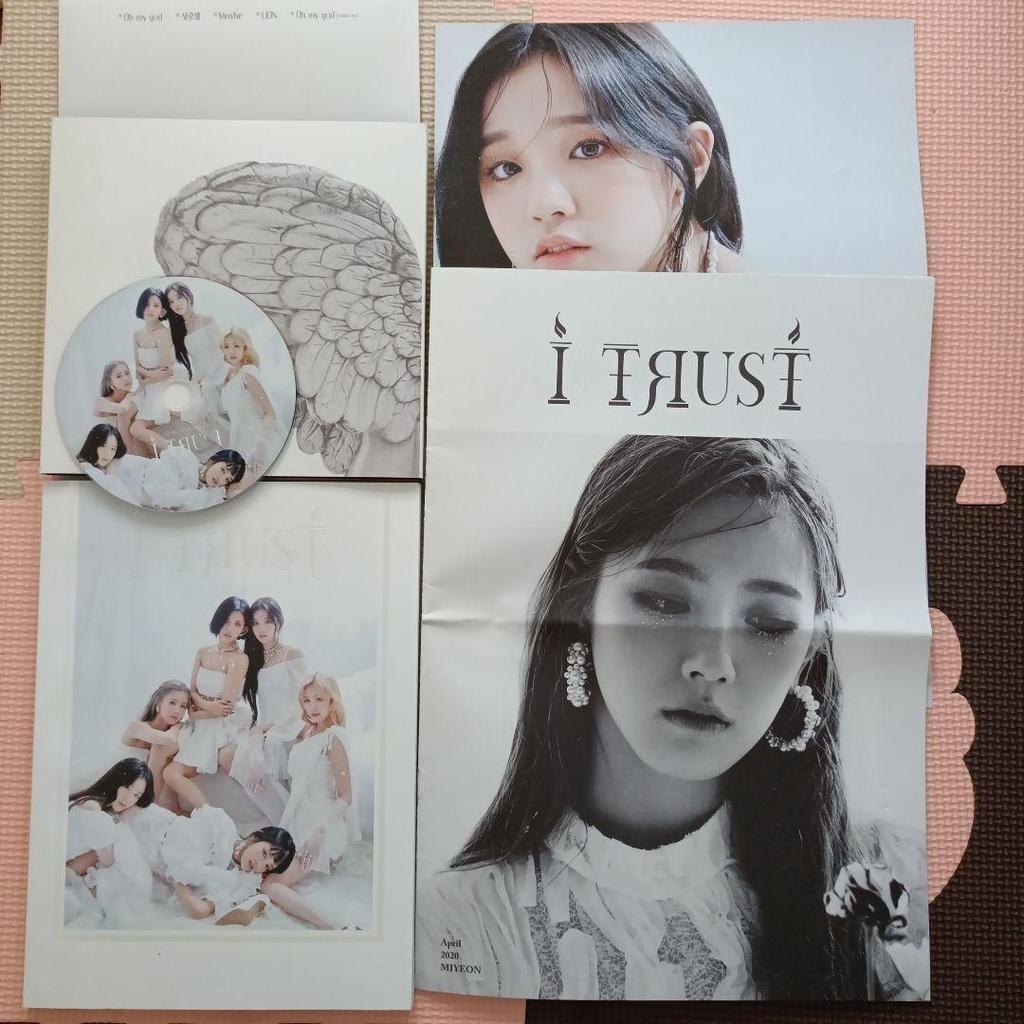 [USED] No Trading Card (G)I-DLE I-dle I TRUST Korean CD Lie