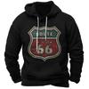 Vintage Hoodie Route 66 3d Print Hoodies Fashion Hoodies Sweatshirts Boy Women Sweats Men's Tracksuits Men Women Clothes Hoodies