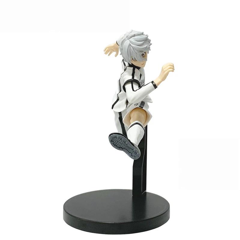 Anime Figure Blue Lock Football Uniform Nagi Seishirou Itoshi Rin Action Figure Pvc Collection Model Doll Toy Gift For Fans