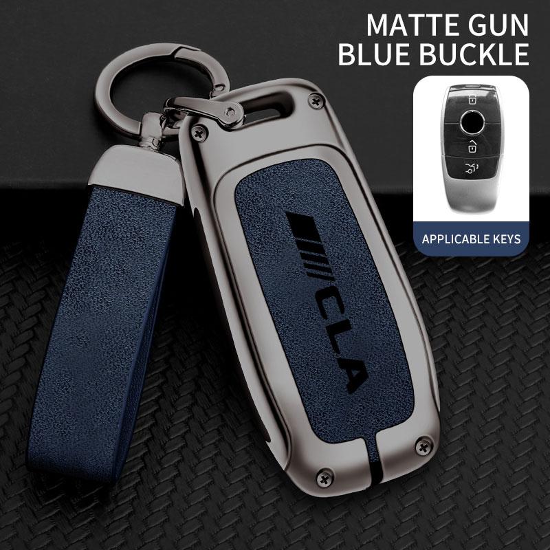 For Mercedes-Benz CLA200 CLA260 CLA250 CLA220 W169 C117 Zinc Alloy Car Remote Control Key Cover Shell Key Cover Accessories
