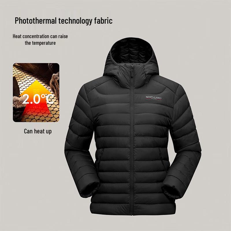 Norland Women's Lightweight Hooded Down Jacket