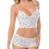 Sexy Women Lace Bra Briefs Lingerie Underwear Pajamas Camisole Sleepwear Set