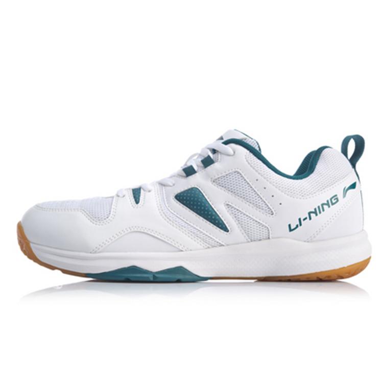 

Li Ning Ace Mesh Cushioning Breathable Moisture Wicking Abrasion Resistant Support Low top Badminton Shoes Men s White AYTQ027-1 41