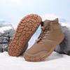Plush Outdoor Walking Hiking Boots Women's Warm Snow Boots Men High-top Cotton Shoes Winter Casual Shoes