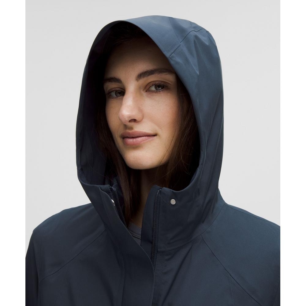 Lululemon Rain Rebel Insulated Jacket True Navy