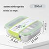 Jiwanggu 304 Stainless Steel Food Storage Containers