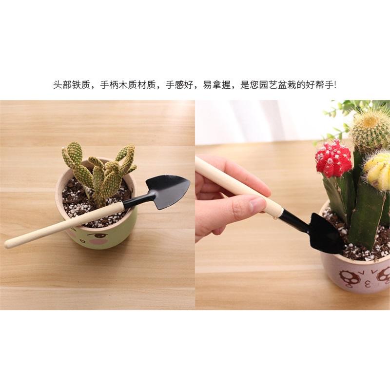 3 Pcs Gardening Tool Set, Mini Shovel Rake Spade, Household Flower Planting Soil Loosening Tools