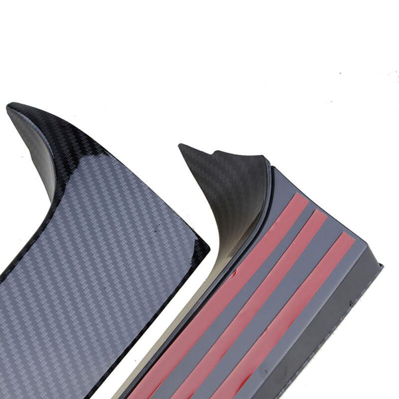 2 Pcs Rear Window Spoiler Replacement Parts Side Wing Trim Cover Accessories Compatible For X3f25