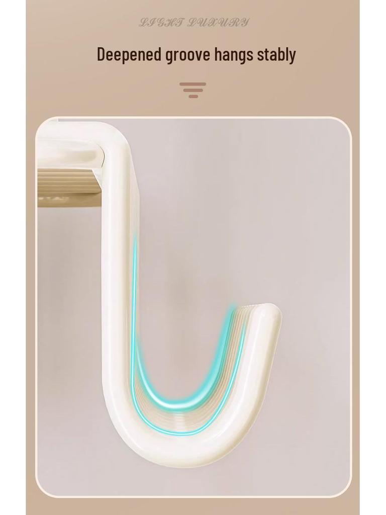 Multifunctional Non-Slip Camisole & Underwear Hanger with No-Trace Clips for Dorm or Home Storage.