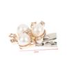 10Pcs Small Sparkling Rhinestone Flower-Shaped Hairpin Decoration For Women Girls Headdress Hair Accessories