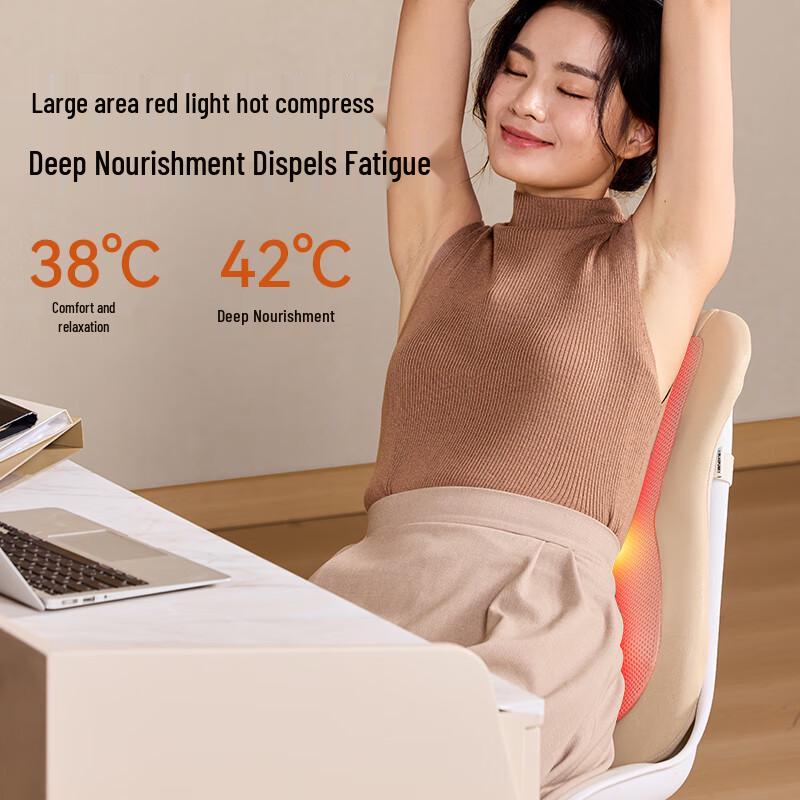 Blaupunkt Wireless Lumbar Back Massager with Heat