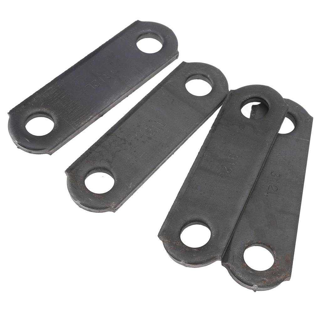 Heavy Duty Steel Link Double Eye for Trailer Spring Shackle Strap Leaf Springs - Reliable Towing Solution